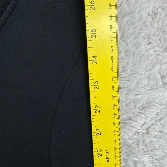 Soma Nightgown Women XL Black V-Neck Long Sleeve Stretch Relaxed - Picture 7 of 10